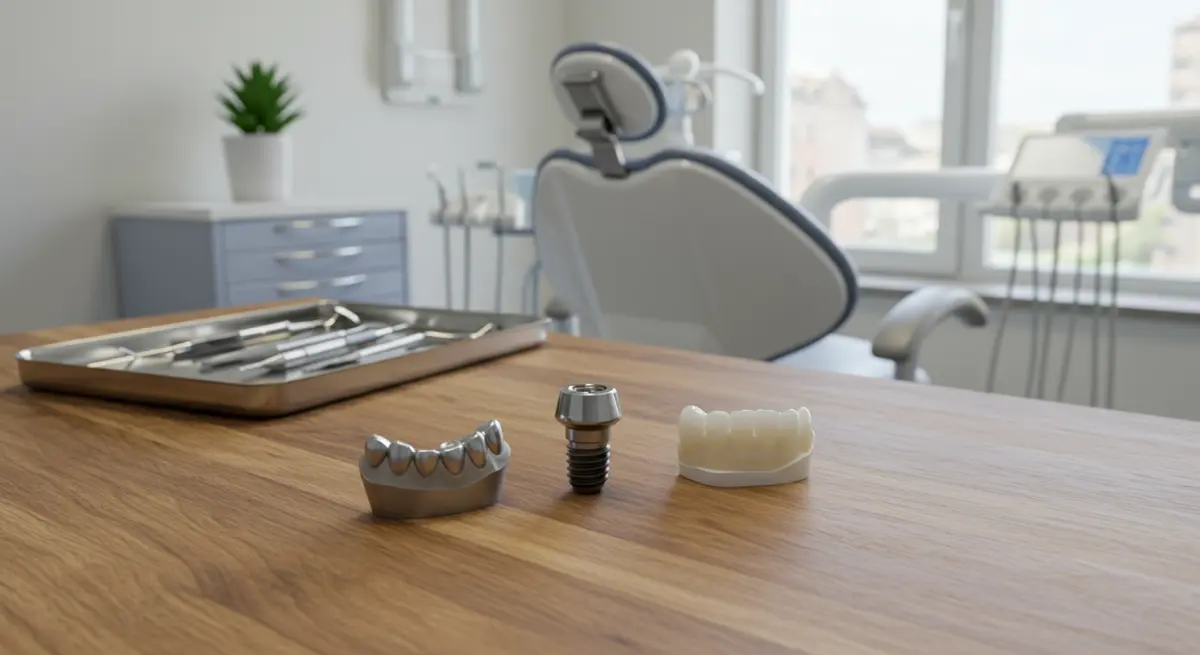 Rodzaje implantów stomatologicznych – tytanowe, cyrkonowe i hybrydowe